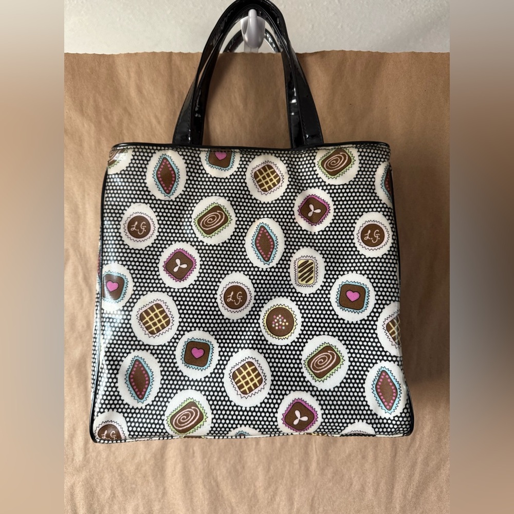 Lulu Guinness “ Chocolate Box” bag.